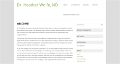 Desktop Screenshot of heatherwolfe.com