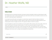 Tablet Screenshot of heatherwolfe.com